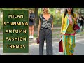 Milan Autumn Fashion Trends: Uncover Italian Chicest Street Styles!