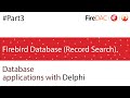 Delphi firebird record search operations