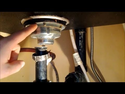 How to Replace A Kitchen Sink Strainer How to Replace A Kitchen Sink Strainer