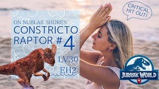 LV30 EH2 CONSTRICTORAPTOR ON NUBLAR SHORES, Jurassic World Alive ジュラシックワールドアライブ