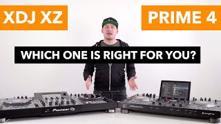 Pioneer XDJ XZ vs Denon Prime 4 - Which one is right for you?