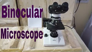 How i learned Parts of binocular microscope in Hindi // Biology 10