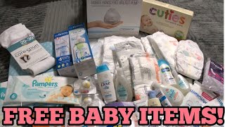 HOW TO GET FREE BABY STUFF!