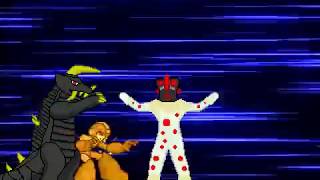 MUGEN　ブラックキングVSロックマン