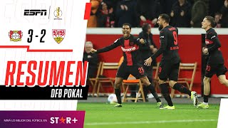 ¡AGÓNICA REMONTADA DEL LEVERKUSEN PARA ACCEDER A SEMIS! | B. Leverkusen 3-2 Stuttgart | RESUMEN
