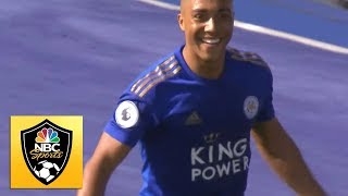 Youri Tielemans reestablishes Leicester's lead against Bournemouth | Premier League | NBC Sports
