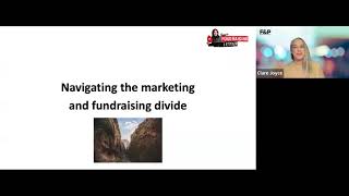 Navigating the marketing and fundraising divide