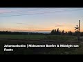 Juhannus Bonfire, Midnight Sun in Finnish Countryside Midsummer & Laundry | Today in Finland #110