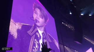 180915 Love Yourself Fort Worth [fancam : IDOL \u0026 Opening segment]