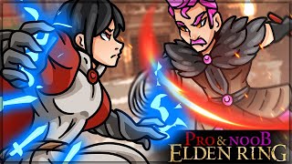 COLOSSEUM CARNAGE - Pro and Noob VS Elden Ring! (PvP DLC Funny Moments & More)