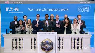 Eaton Corporation (NYSE: ETN) Rings The Opening Bell®