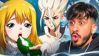 Dr. STONE Episode 15 REACTION