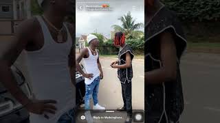 ShattaWale And MadeInGhana Link Up On The Street.#shattawale #madeinghana #shatta #made