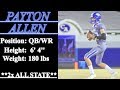 2021-Street Light Recruiting: JR Film- QB-Payton Allen (6' 4''- 180 Lbs) -LaFayette, AL