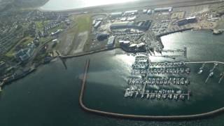 Portland Marina flypast