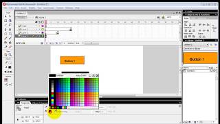 Buttons in Flash 8 Tutorial HD