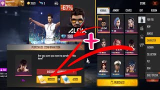 DJ Alok In Just 199 Diamond (67%off) + other characters in GOLD || FreeFire 3rd Anniversary