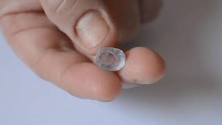 3.82 carat transparency unheated untreated srilankan blue sapphire video 359