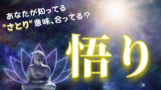 『悟りを開く』って、聞いたことはあるけど…なんなんだ???