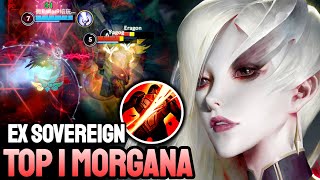 WILD RIFT MORGANA - TOP 1 MORGANA GAMEPLAY - EX SOVEREIGN RANKED