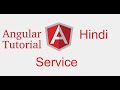 Angular 9 tutorial in Hindi # make Services