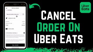 How to Cancel Order on Uber Eats !