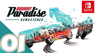 Burnout Paradise Remastered [Switch] - Gameplay Walkthrough Part 1 Prologue - No Commentary