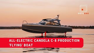 All electric candela C 8 production 'flying' boat