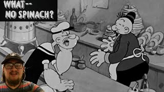 Popeye The Sailor - What, No Spinach? (1936) - First Time Watching: Where’s the Power-Up?