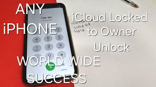 iPhone 6,7,8,X,11,12,13,14,15 Any iOS iCloud Locked to Owner Unlock World Wide✅