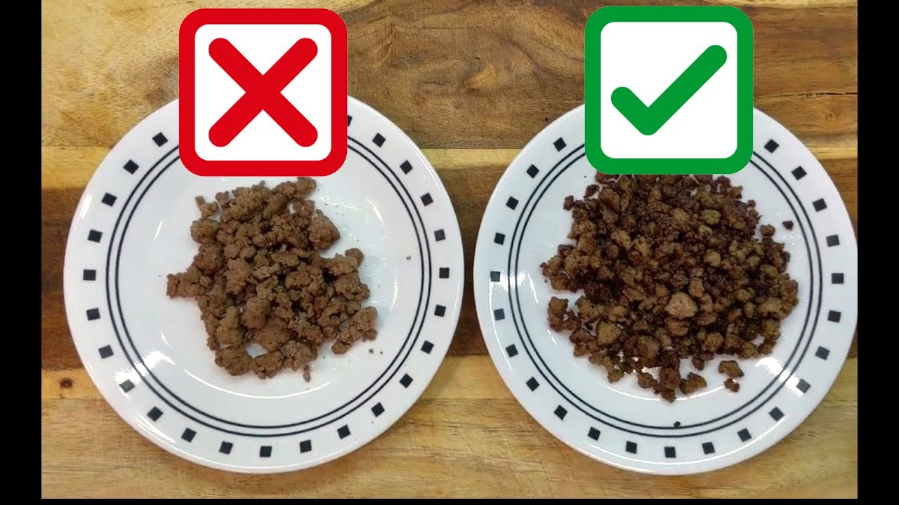 How To Cook Ground Beef For Maximum Flavor | I Bet You Didn't Know This ...