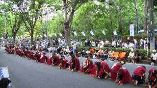 膝折宿町内会「紅蓮」 （ 2015彩夏祭1日目・公園通り北会場 ）