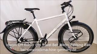 idworx Off Rohler Evo Travel Belt Rohloff Gates Weiss Trekking Bike 2019