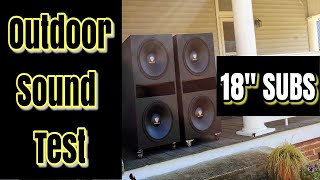 Rockville RVW 18 Subwoofers