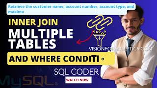 SQL Tutorial - SQL Join 3 tables with WHERE clause | SQL Interview Questions