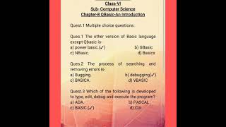 Chapter-8 QBasic-An Introduction