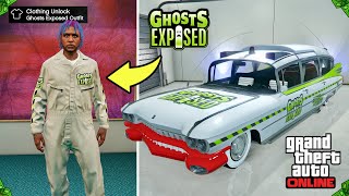 NEW GTA 5 ONLINE GHOSTS EXPOSED GHOST HUNT LOCATIONS GUIDE! (UNLOCK GHOSTS EXPOSED OUTFIT \u0026 LIVERY)