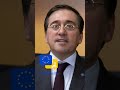 josé manuel albares spain’s fm debates zelenski’s peace plan for ukraine🕊️✌️