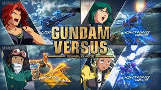 All Gundam Versus Alternate Pilot Showcase