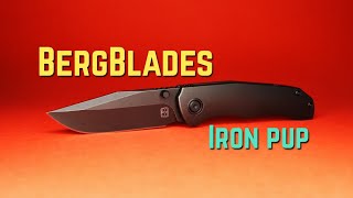 Unboxing/First Impressions BergBlades Iron Pup! #bergblades #ironpup #titanium