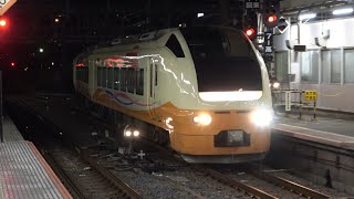 2021/02/19 【救済臨送込】 E653系 U-101編成 大宮駅 | JR East: E653 Series U-101 Set at Omiya