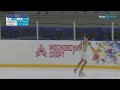 daria kareva free skate moscow championship 2022