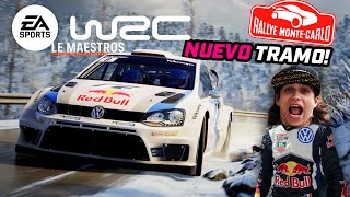 the NEW 💥 Briançonnet-Entrevaux stage of the RALLYE MONTE CARLO ➡️➡️ EA SPORTS WRC