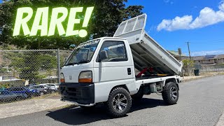 Honda Acty Dump Kei Truck POV Drive \u0026 Overview!