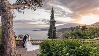 Chad \u0026 Kristin’s Dream Wedding at Villa Mon Repos, Taormina