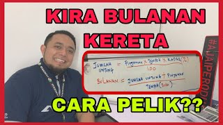 CARA PELIK?? | Kira Bulanan Kereta |  Tips Ringkas | Perodua Axia G-xtra