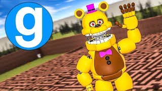 Brand New Fazbear Ultimate Endo Maze Run Five Nights At Freddy S Gmod Garry S Mod Funny Moments - zany gmod roblox