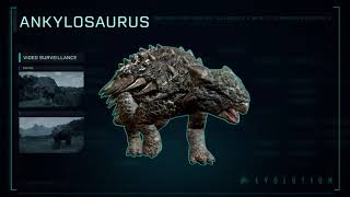 Ankylosaurus | Species Profile | Jurassic World Evolution