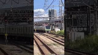 横浜線　快速八王子行　E233系6000番台【H19編成】　桜木町始発　発車動画と横浜線　各駅停車桜木町行　E233系6000番台【H15編成】　橋本始発　発車動画