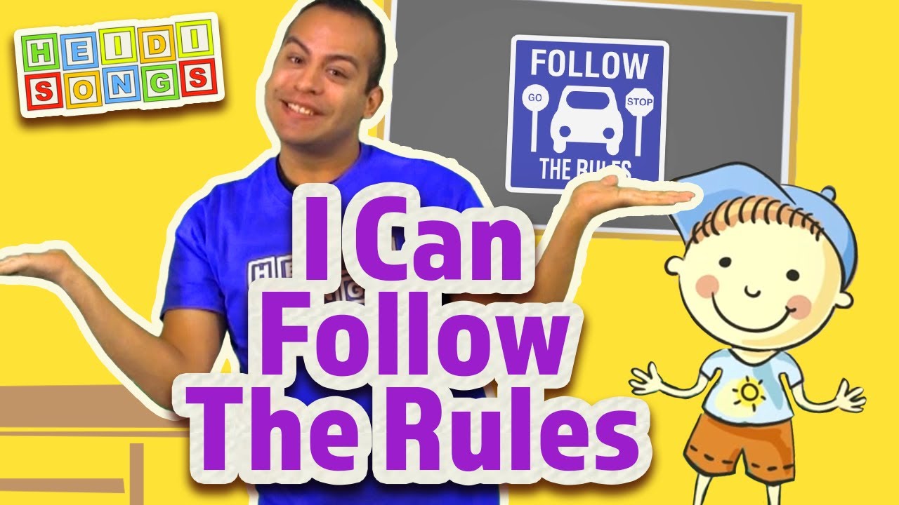 I Can Follow The Rules Song Music For Classroom Management Youtube